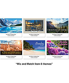 Promotional Wall Calendars: Scenic Assortment Stapled Wall Calendar